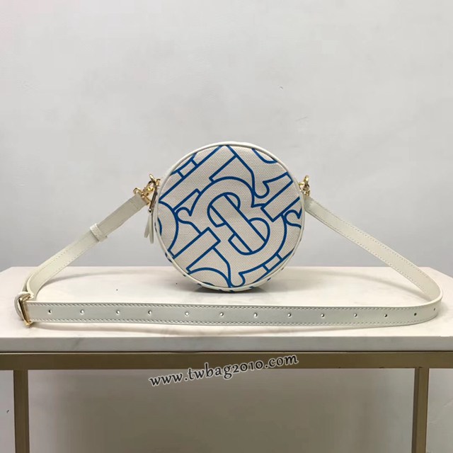 Burberry專門店新款Louise路易絲包 巴寶莉女款斜挎圓餅包 yxb1002